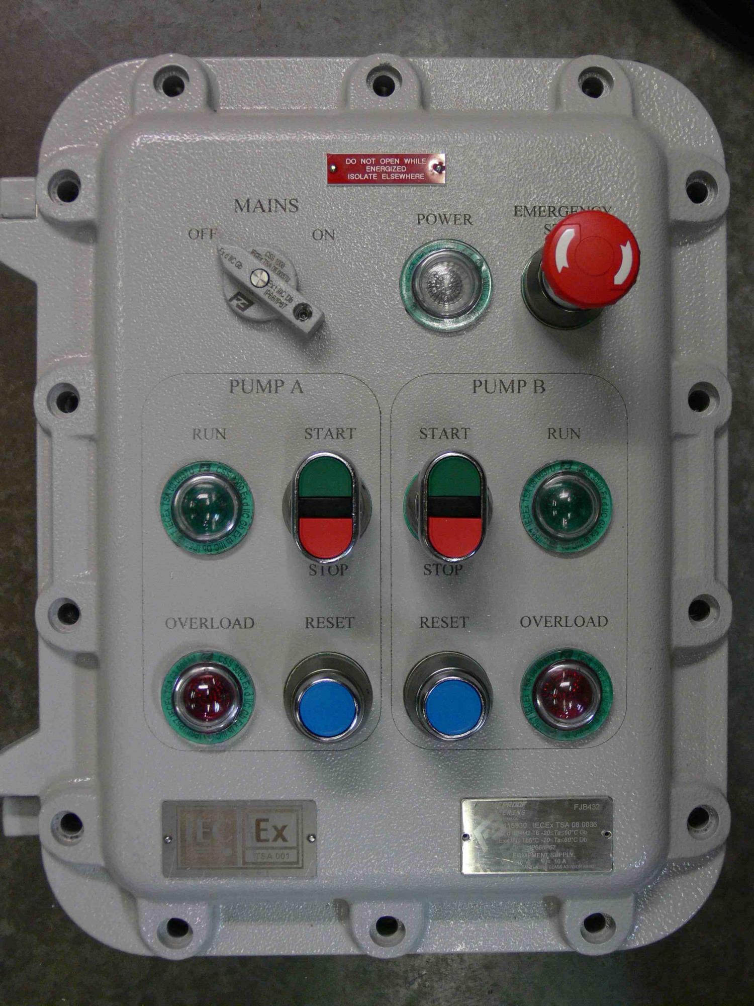 Explosion-proof Double Motor Starter